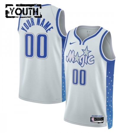 Dres Orlando Magic Prilagođeni Nike 2025-26 City Edition Bijela Swingman - Dječji
